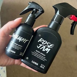 Lush body sprays